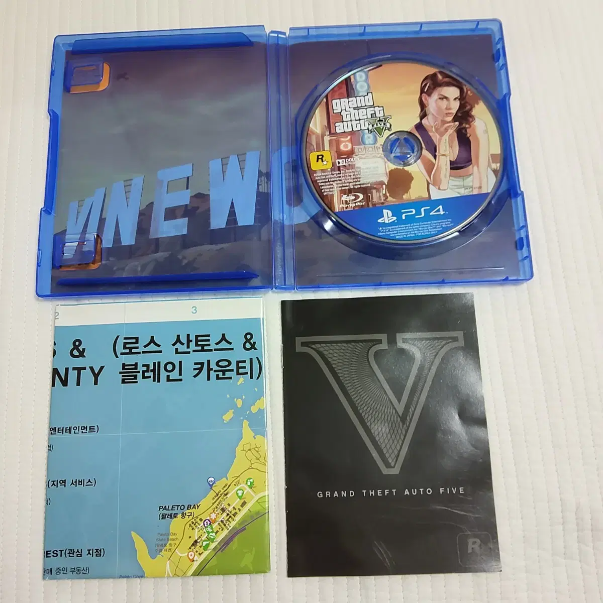 ps4 플스4 GTA5 지도포함